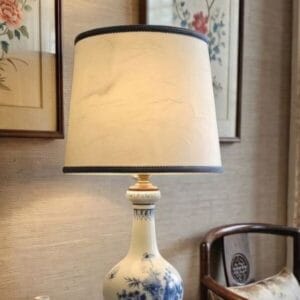 unikatna orientalska svetilka iz porcelana